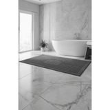 Zivra Antrasit Ayak Havlusu - 70x130Cm, 790Gr,%100 Pamuk, Spa Ve Otel Banyo Paspası