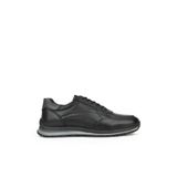 Ziya 1231002 415 Siyah Hakiki Deri Erkek Sneaker Ayakkabı