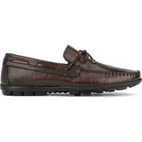 Ziya, Erkek Hakiki Deri Loafer 161423Z42 Kahve - Kahverengi