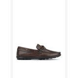 Ziya, Erkek Hakiki Deri Loafer 161423Z42 Kahve
