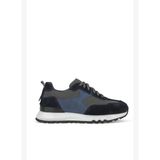 Ziya, Erkek Hakiki Deri Sneaker 153983Z2600 Lacivert