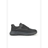 Ziya, Erkek Hakiki Deri Sneaker 153983Z907 Siyah