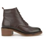 Ziya, Kadın Hakiki Deri Bot 1531020Z2327 Kahve - Kahverengi