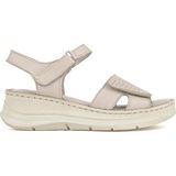 Ziya, Kadın Hakiki Deri Konfor Sandalet 1611051Z7110 Silver