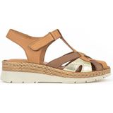 Ziya, Kadın Hakiki Deri Sandalet 1611008Z438 Taba