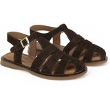 Ziya, Kadın Hakiki Deri Sandalet 1611047Z26600 Kahve - Kahverengi
