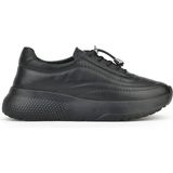 Ziya, Kadın Hakiki Deri Sneaker 1531050Z2650F100K Siyah