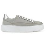Ziya , Kadın Hakiki Deri Sneaker Açık Gri 1511035Z6200
