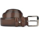 Ziya, Suni Deri 3.5 cm Erkek Kemer 153980Z101 Kahve - 135 cm - 00 Kahverengi