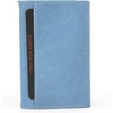 Ziya, Unisex Hakiki Deri Kartlık 1539852Z03 Mavi