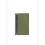 Ziya, Unisex Hakiki Deri Kartlık 1539852Z03 Yeşil