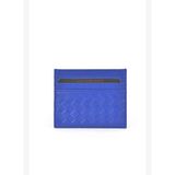 Ziya, Unisex Hakiki Deri Kartlık 1539852Z05 Saks Mavi