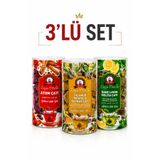 Ziyadede Atom Çayı | Nane Limon Melisa | Ihlamur Propolis 3x170 Gram