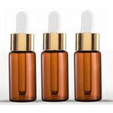 Ziylan Ambalaj 30 cc Cam Damlalıklı Amber Şişe [30 CC=30ML x 20 Adet] / Ecza Şişesi / Dropper Şişe - 30 ml