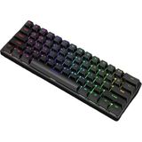 Ziyoulang T60 Rgb Mekanik Yeşil Kutu Mekanik Oyuncu Klavyesi - BLUE SWİTCH - Siyah