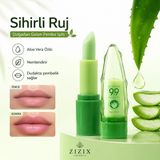 Zizix Aloe Vera Özlü Sihirli Ruj Dudak Nemlendirici Ruj - Pembe