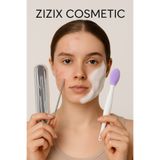 zizix Çelik Siyah Nokta Temizleme Çubukları + Burun-Yüz Temizleme & Dudak Peeling Fırçası Seti
