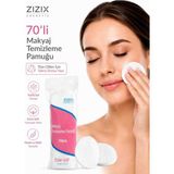 Zizix Makyaj Temizleme Pamuğu Peeling Etkili Yüzey, Temizleyici Disk