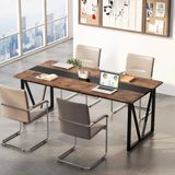 Zizuva 180x75x80 cm Ceviz Ev ve Ofis Masası