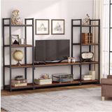 Zizuva Tasarım Modern Kitaplıklı Tv Ünitesi