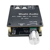 ZK-1002L 2X100W Mini Bluetooth 5.0 Amfi 2 Kanal Kablosuz Bağlantı ile Güçlü Ses