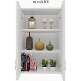 Zkenzlife mutfak dolabı idil 060.040.32 byz 2 raflı kapaklı ofis banyo kiler evrak kitaplık