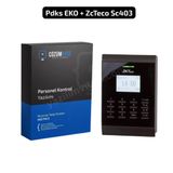 ZkTeco Şifre+Yüz Tanıma+Kart Okuyuculu Pdks Maaş Hesaplama Sistemi Seti