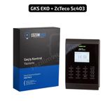 ZkTeco Yüz Tanıma+Şifre+Kart Okuyuculu Personel Giriş Çıkış Sistemi Seti