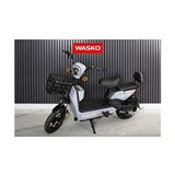 Zlin Motors Zlin Şahin 1 Elektirikli Scooter Motosiklet 150 kg Taşıma Kapasitesi ve 2 Tekerlek ile Şehir İçi Kullanım - Gri