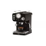 Zln2991 Retro Espresso Kahve Makinesi (Espresso-Cappiccino-Latte)15 Bar Basınç Süt Köpürtücü 1.25L 1100W | Siyah