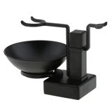 Zlongbow Tıraş Standı Erkek Tıraş Standı Tıraş Fırçası İle Sabunluk İçin Lüks Hediyeler Tıraş Aksesuarları Metal Tıraş Standı Tutucu