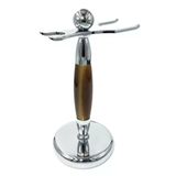 Zlongbow Tıraş Standı Erkekler Sakal Tıraş Bıçağı Ve Fırça Standı Jilet Tutucu Raf Araçları Berber Dükkanı Salon Aracı Metal Tıraş Standı Tutucu