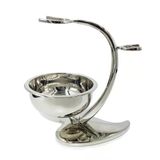 Zlongbow Tıraş Standı Manuel Jilet Ve Fırça Standı Tutucusu Sabunluk Tepsisi İle Salon, Ev, Seyahat, Banyo, Tıraş Aleti Aksesuarları Metal Tıraş Standı Tutucu