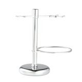 Zlongbow Tıraş Standı Paslanmaz Çelik Tıraş Tutucu, Tıraş Fırçası Standı Ve Tıraş Sabunluğu, Erkekler İçin Tıraş Seti, Erkekler İçin Tıraş Alet Seti Metal Tıraş Standı Tutucu