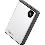 Zlos YG20 100W 20000MAH Taşınabilir Şarj Cihazı Çift Type-C Laptop Şarj Edebilen Mini Powerbank - Gri