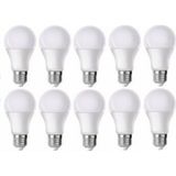 ZM AYDINLATMA Led - 9w - Beyaz Işık - E27-10lu - Tasarruflu Led Ampul 9w Ampul