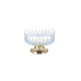 Zm Decor Altın Ayaklı Büyük Boy Kristal Kase 25CM
