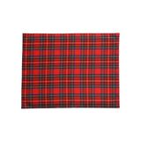 Zm Decor Amerikan Servis Kırmızı Ekose 2'li Set - 38 x 48 cm