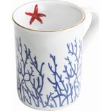 Zm Decor Mercan Deniz Yıldızı Kupa 285 cc - Beyaz