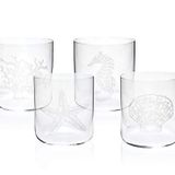 Zm Decor Mercan, Viski Bardağı, 4'Lü Set