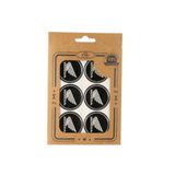 ZM plus Honda Damla Etiket Sticker Ø39.00mm Sıyah