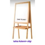 ZMB Yazı Yazi Tahtası 2 Taraf Beyaz 98x42 cm