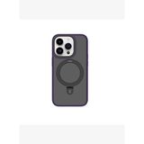 ZMM-010 Magsafe Uyumlu Mat Standlı iPhone 15 Pro Kılıf