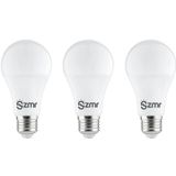 Zmr 102/B.30 3'Lü Paket Led Ampul 9W Günışığı 3000K E27 Duylu Enerji Tasarruflu Uzun Ömürlü