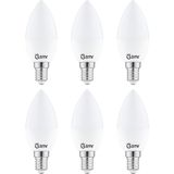ZMR 120/B.65 6’lı 7W Buji LED Ampul 6500K Beyaz Işık E14 Duy Enerji Tasarruflu ve Uzun Ömürlü Aydınlatma