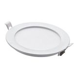 ZMR-204 2'li Set 12W Gömme LED Spot Slim Panel 6500K Beyaz Işık Yuvarlak Alüminyum Kasa Tavan Ar - Çok Renkli