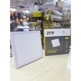 Zmr 24W Kare Slim LED Panel Armatür Beyaz Işık Tavan Aydınlatma - Beyaz-6500K