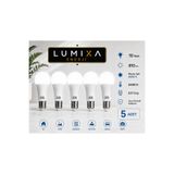 ZMR LUMIXA 10 WATT 810 LM BEYAZ RENK AMPUL 5 ADET