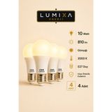 ZMR LUMIXA 10 WATT 810 LM GÜNIŞIĞI RENK AMPUL 2 ADET