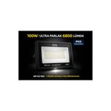 ZMR LUMIXA 100WATT ULTRA SLİM LED PROJEKTÖR(220V-6500K-6800LM) BEYAZ IŞIK